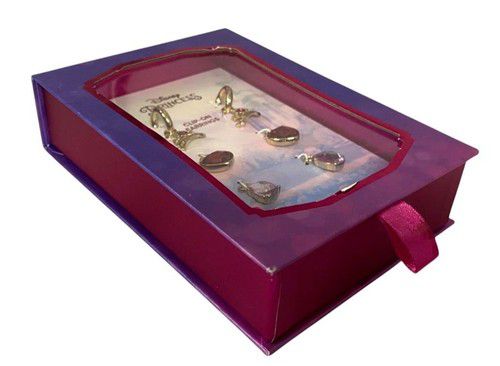Disney Kid's Red Princess Multi Earring Set
