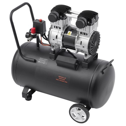 Air Compressor Compact Portable Oil Free Compressor 15 Gallon 90 PSI