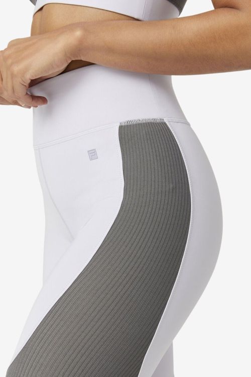 Fila Performance Women's Forza Textured 7/8 Leggings Lavender /Grey M