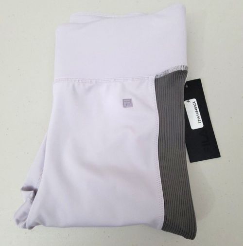 Fila Performance Women's Forza Textured 7/8 Leggings Lavender /Grey M
