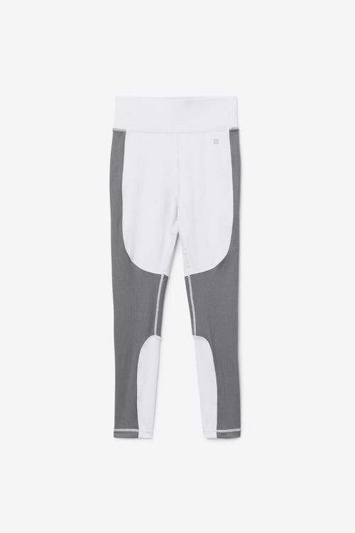 Fila Performance Women's Forza Textured 7/8 Leggings Lavender /Grey M