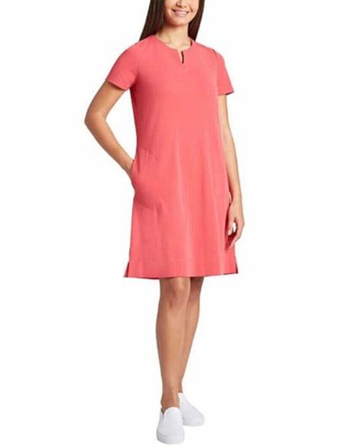 Ellen Tracy Ladies' V-Notch Dress , Red Robin , Size M