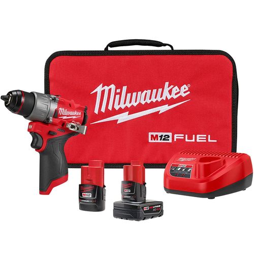 Milwaukee M12 Fuel 1/2Inch Drill/driver Kit