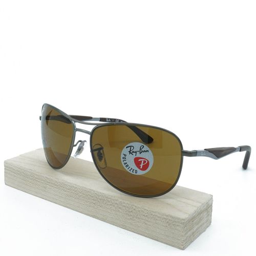 Mens Ray-Ban Pilot Polarized Sunglasses