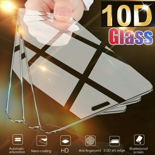 For iPhone 16 15 Pro Max 14 13 12 11 Full Cover Tempered Glass Screen Protector