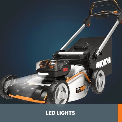 Worx Nitro 40V Power Share Pro 21 Inch Cordless Self-Propelled Lawn Mower Kit