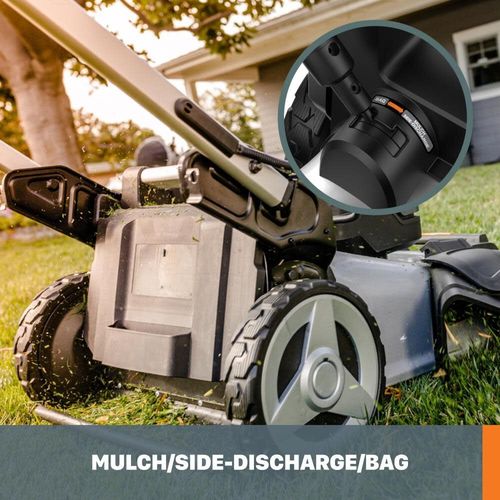 Worx Nitro 40V Power Share Pro 21 Inch Cordless Self-Propelled Lawn Mower Kit