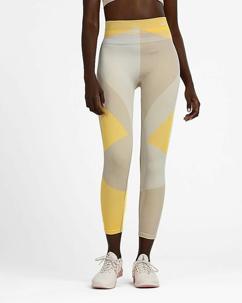 Nike Sculpt Icon Clash Women's Seamless 7/8 Training Tight Leggings Size M