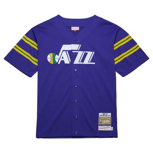 MENS MITCHELL & NESS NBA DARK SHOOTING SHIRT JAZZ 1974