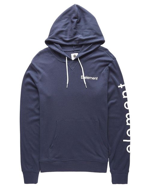 Element Men Skinny Joint Ridge Lightweight Graphics Pullover Hoodie, Navy, Sz S