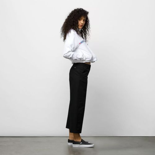 Vans My Vans Anorak White Women's Half Zip Jacket Size XS