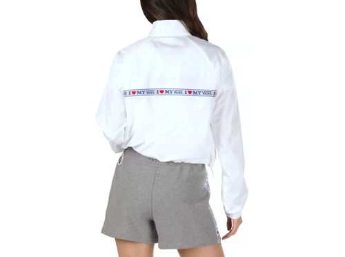 Vans My Vans Anorak White Women's Half Zip Jacket Size XS