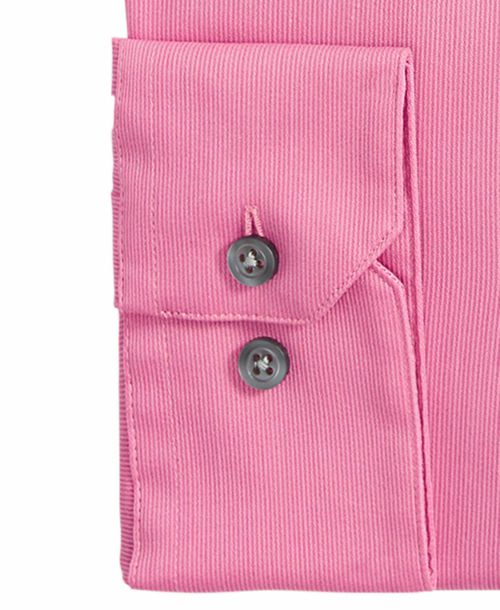 New $99 Alfani 16-16.5 34/35 Men Regular-Fit Pink Long-Sleeve Button Dress Shirt