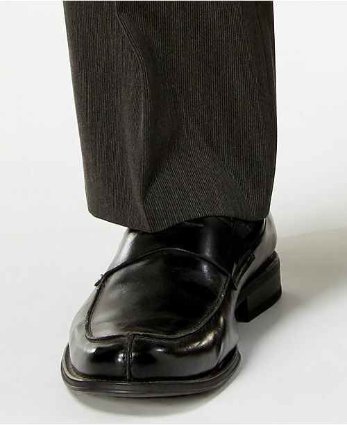 $120 Nautica Men's Gray Modern Fit Flat Stretch Dress Suit Trouser Pants 38W 38L
