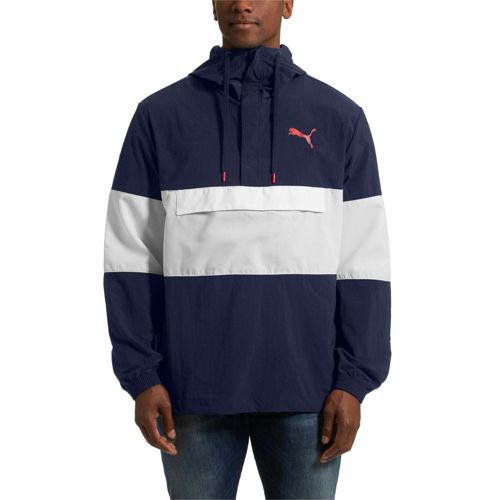 [851643-06] Mens Puma 1/2 Zip Windbreaker
