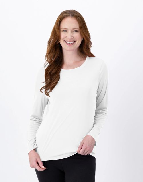 Hanes Long-Sleeve T-Shirt Sport Cool DRI Womens Performance Tee Activewear S-2XL