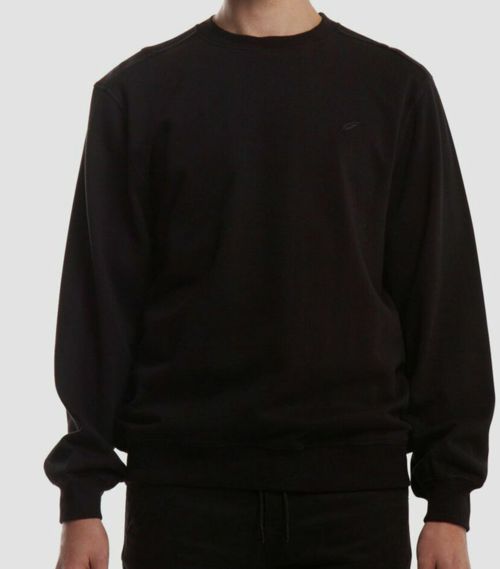 $101 Publish Men's Black Index Crew Fleece Long Sleeve Logo Sweater Size 5XL