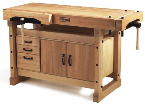 Sjobergs Elite 1500 Workbench + Sm03 Cabinet + Accessory Kit