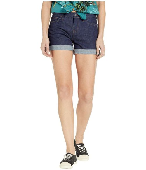 Vans Women's Boyfriend Cuff Indigo Rinse Shorts Size 30