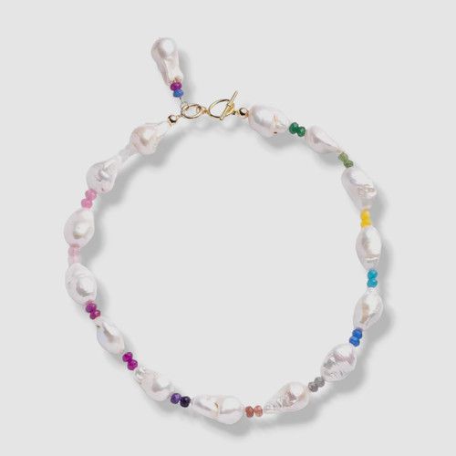 $320 Dannijo Women's White Pearl Miles Necklace