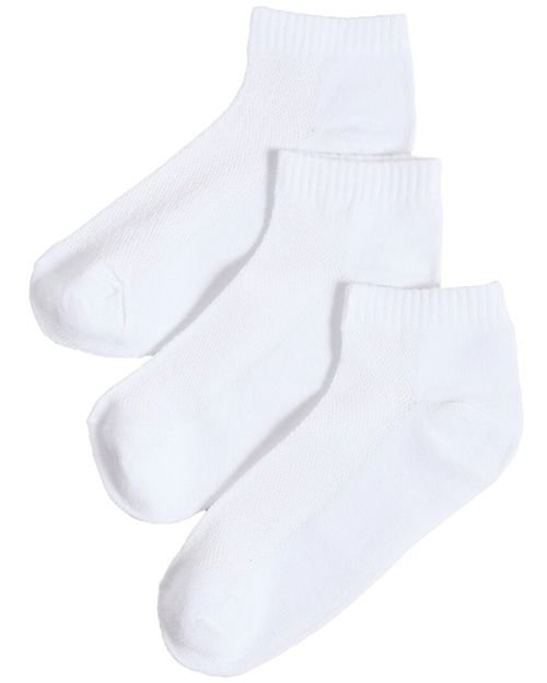 Stems 3Pk Everyday Ankle Socks Women's White Os