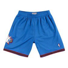 Mens Mitchell & Ness NBA SWINGMAN ALTERNATE SHORTS - 76ERS 99-00 - NO TAGS