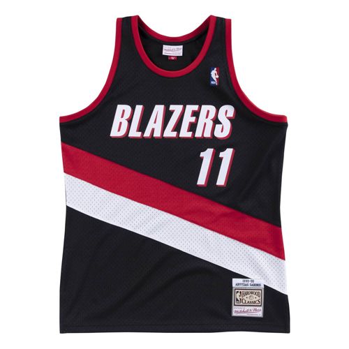MITCHELL & NESS NBA SWINGMAN ROAD JERSEY TRAIL BLAZERS 99 ARVYDAS SABONIS