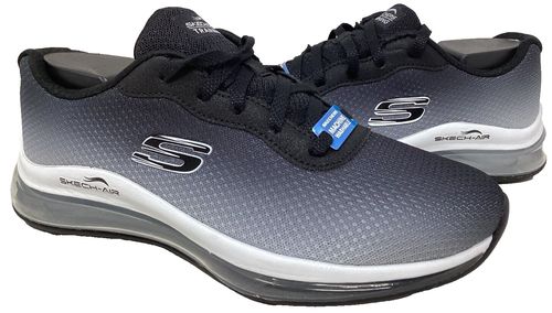 Skechers Women's Skech Air Element2.0 Lace Up Shoes Black/White Size:8.5 200A