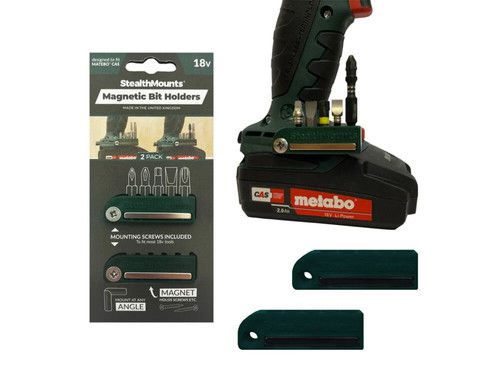 Stealthmounts Bit Holder Metabo Cas 2Pk Blue