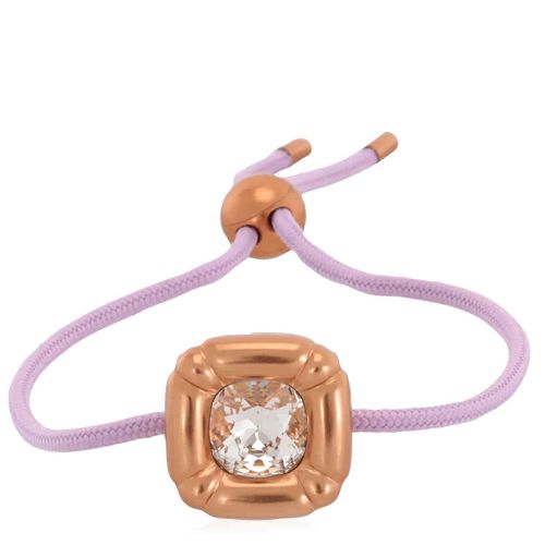 Swarovski Ladies Dulcis Purple Cushion Cut Bracelet