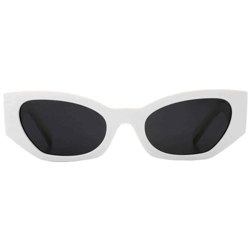 Dolce and Gabbana Dark Grey Cat Eye Ladies Sunglasses DG6186 331287 52