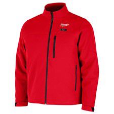 Milwaukee M12 12V Mens Heated Toughshell Jacket With Battery, Red, Xl