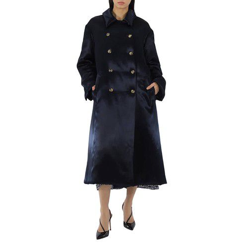 Khaite Ladies Dark Navy Luma Coat, Size Medium