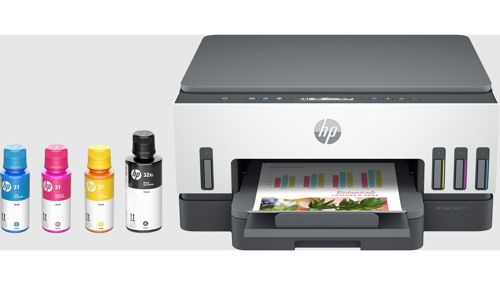 HP Smart Tank 7001e All-in-One InkJet Printer, Color Mobile Print, Scan, Copy,