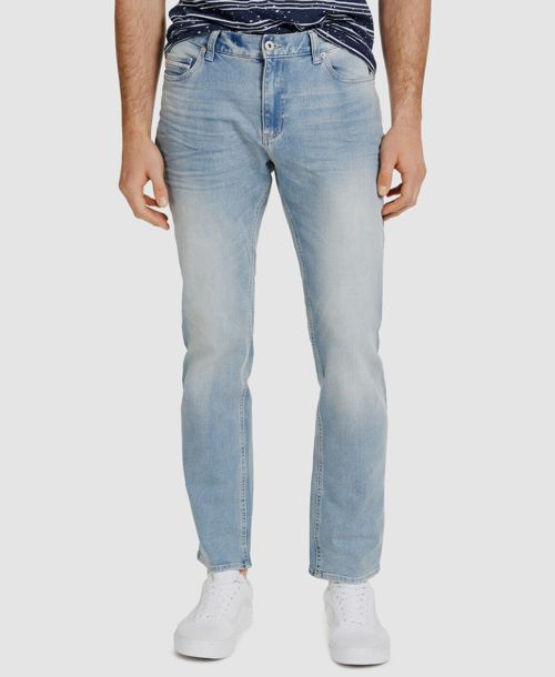 $50 Sun & Stone Men's Blue Straight-Fit Denim Jeans Pants Size 34W/30L