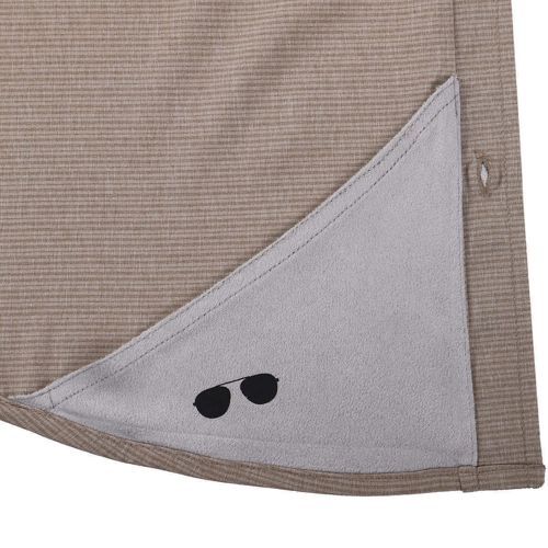 Avalanche Men's Performance Short Sleeve Woven Shirt Breathable Fabric Khaki M
