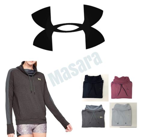 Women Under Armour UA Featherweight Fleece Funnel Neck Sweatshirt 1347422