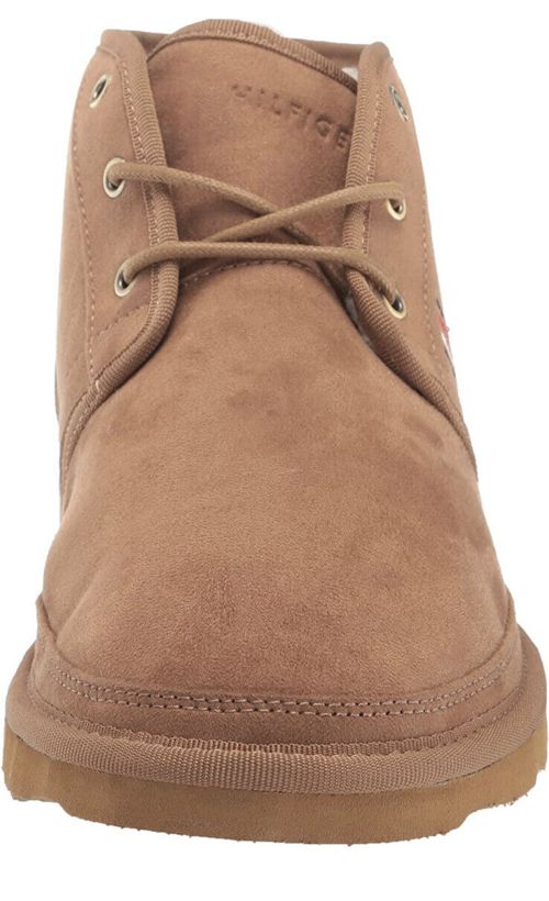 Men Tommy Hilfiger Welsh 2 Fashion Ankle Boots Medium Brown Color Light weight