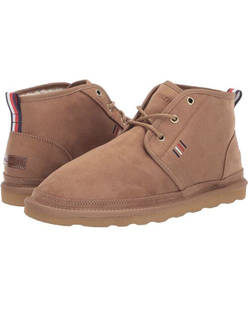 Men Tommy Hilfiger Welsh 2 Fashion Ankle Boots Medium Brown Color Light weight