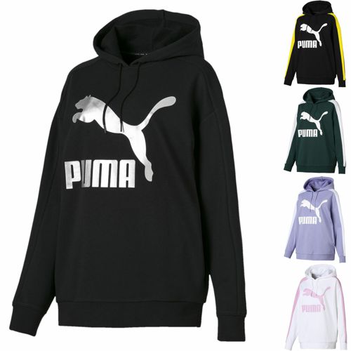 [578032] Womens Puma Classics Logo T7 Hoody