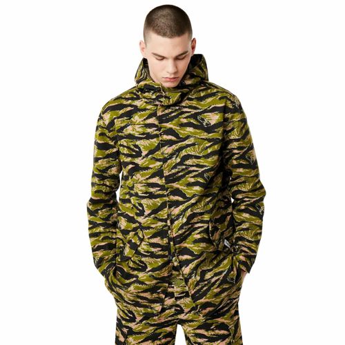 [412808-98T] Mens Oakley Tiger Camo Parka TNP