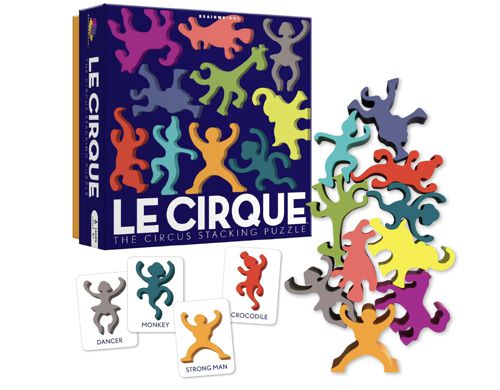 LE CIRQUE THE CIRCUS STACKING PUZZLE