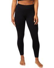 Hanes Leggings Women's EcoSmart Classic Fitted All Day Comfort Workout Black