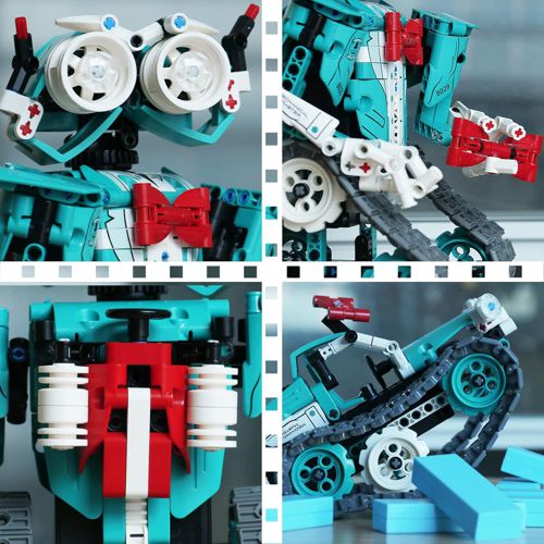 App/Remote Control STEM Building Kits for Kids 8-12 - 3 in 1 RC Robot Car Toys, 