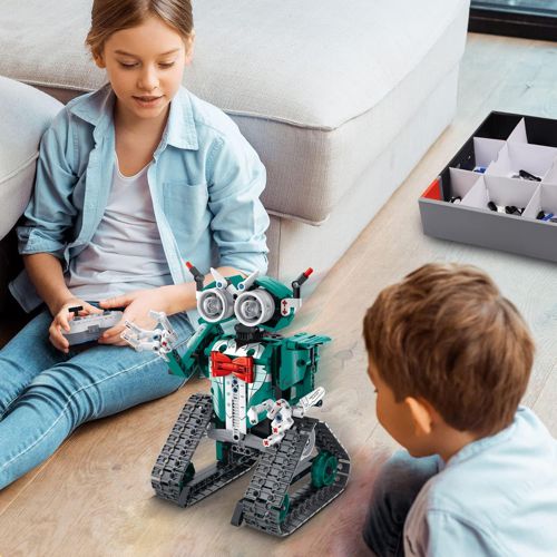 App/Remote Control STEM Building Kits for Kids 8-12 - 3 in 1 RC Robot Car Toys, 
