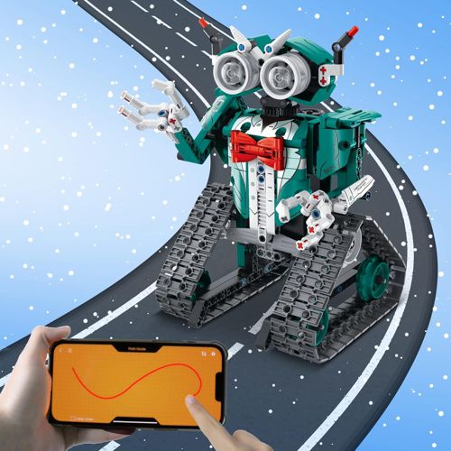App/Remote Control STEM Building Kits for Kids 8-12 - 3 in 1 RC Robot Car Toys, 