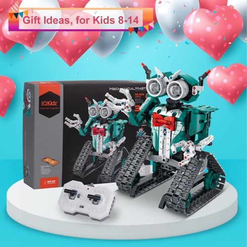 App/Remote Control STEM Building Kits for Kids 8-12 - 3 in 1 RC Robot Car Toys, 
