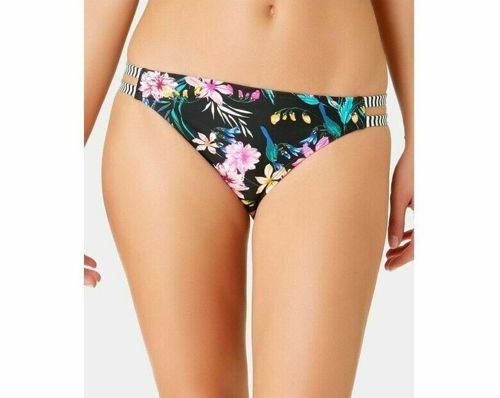 California Waves Juniors' Wildflower Hipster Bikini Bottoms Size M