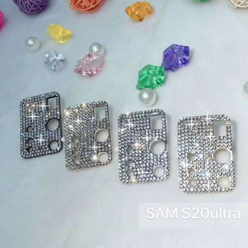 For Samsung Note 20 Ultra/S20+ Metal Bling Diamond Camera Lens Protector Sticker