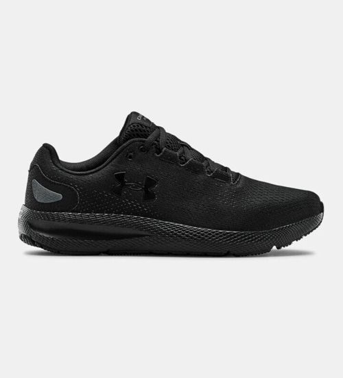 Men UA Under Armour Charged Pursuit 2 Running Shoes Black 3023845-002 4E WIDE